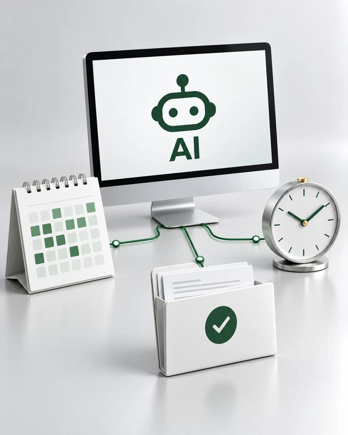 An AI computer agent bringing together a calendar, deadlines and appeal documents
